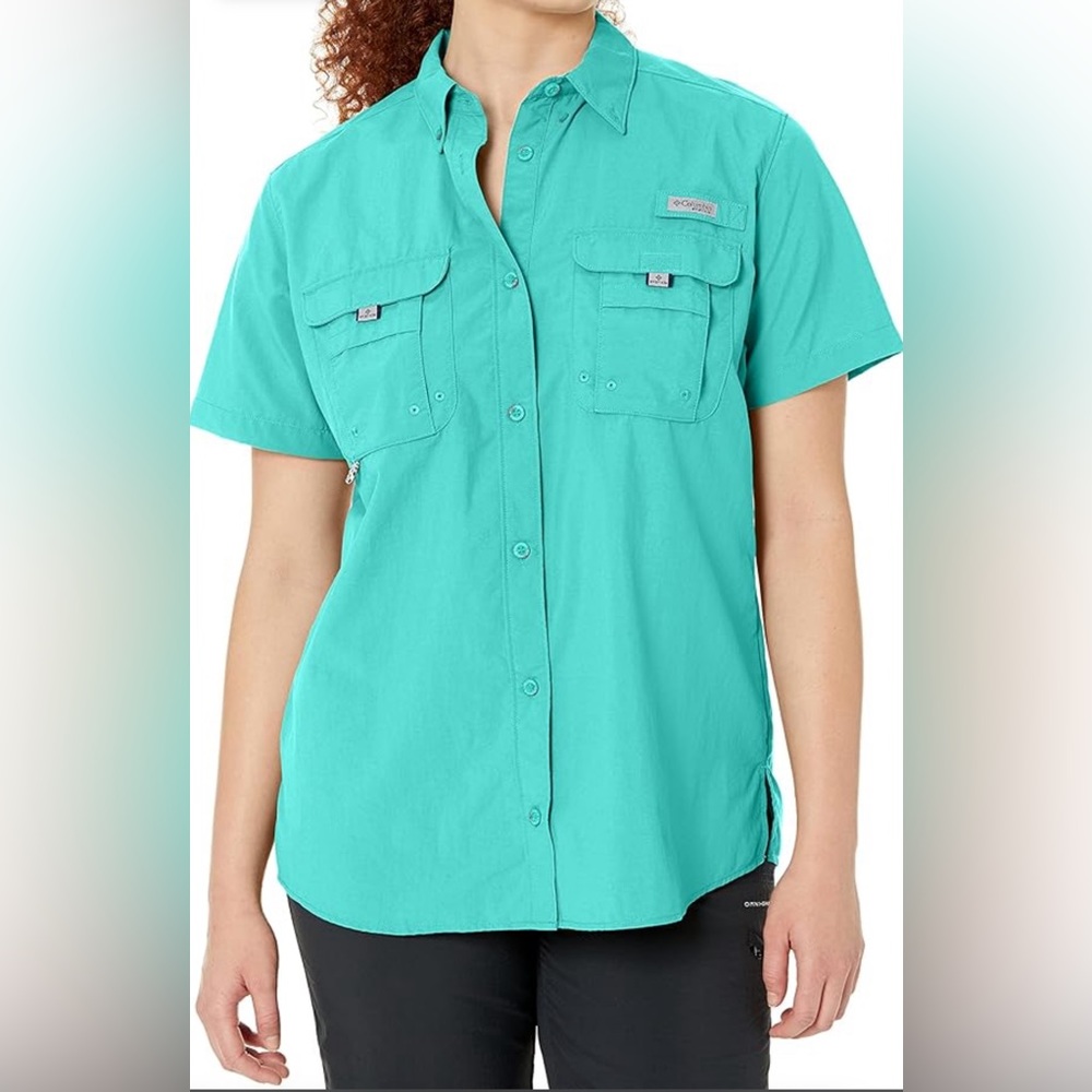 Columbia Women’s Shirt Turquoise US Medium